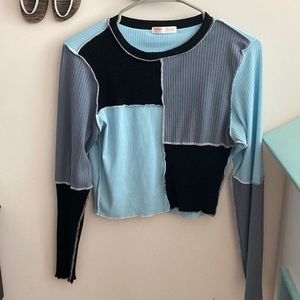 Large Cropped long sleeve